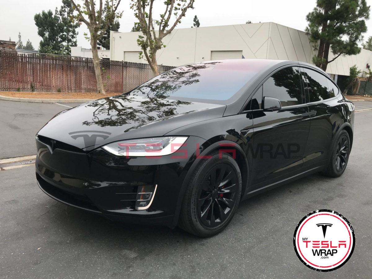 Tesla Model X Vinyl Car Wrap Tesla Car Wrap