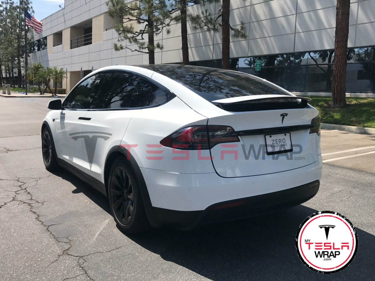 Tesla Model X Vinyl Car Wrap Tesla Car Wrap